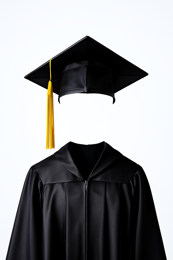 HS JRHS Shiny Package - Cap, Gown & Tassel