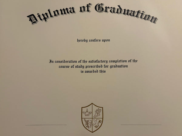 Stock Diploma - Bulk